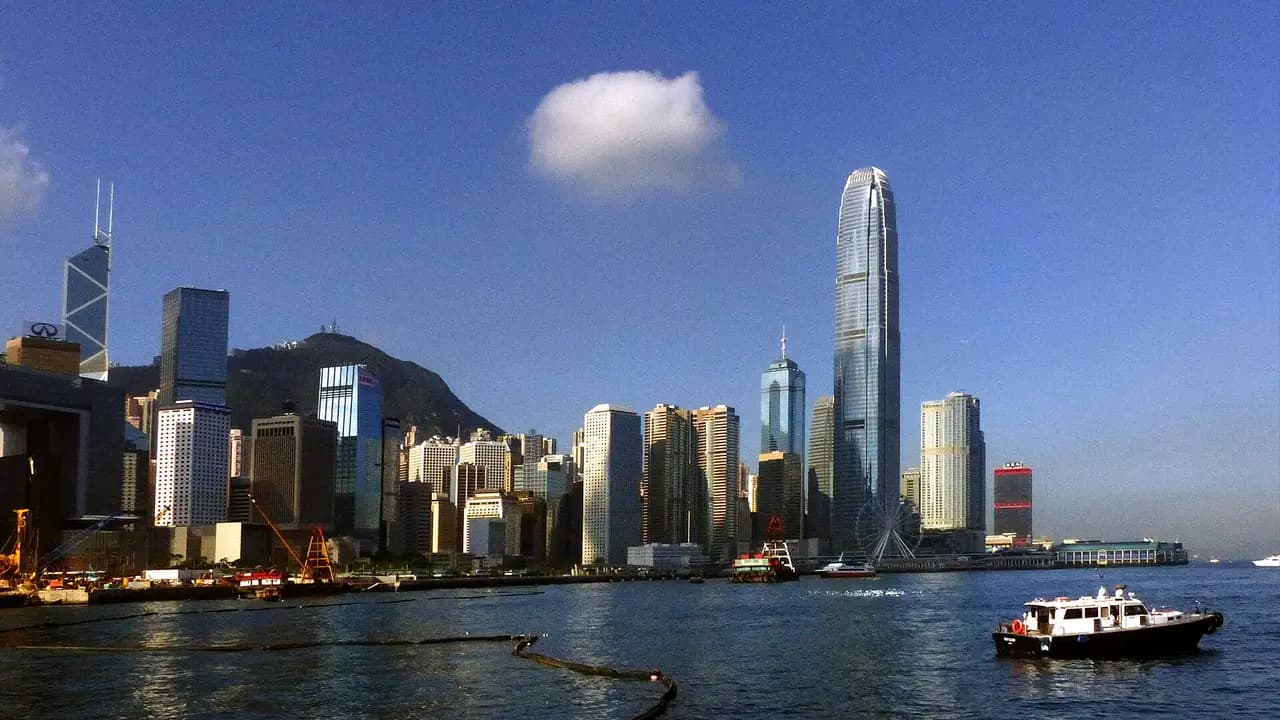 En route vers Hong Kong