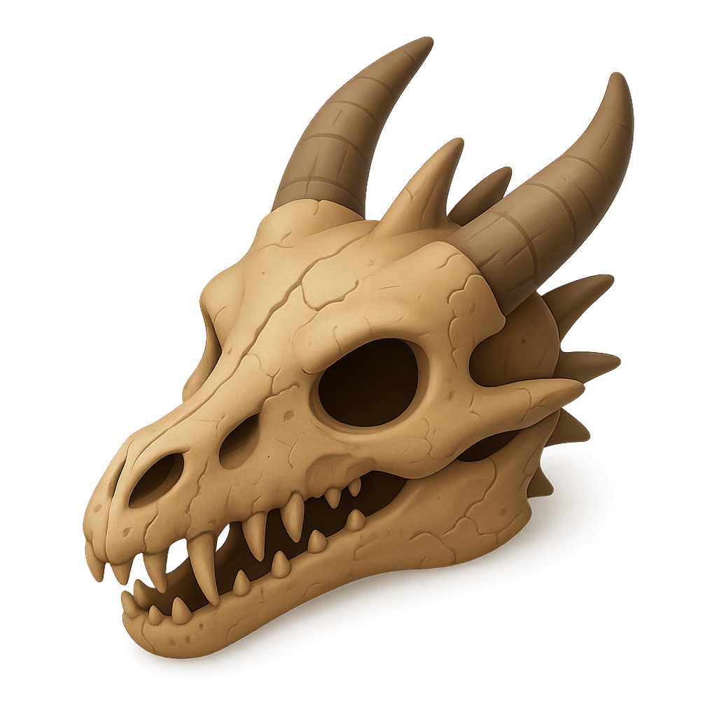 Dragon skull