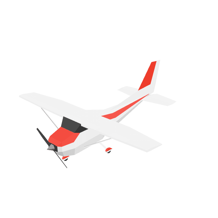 Avion privé 3D